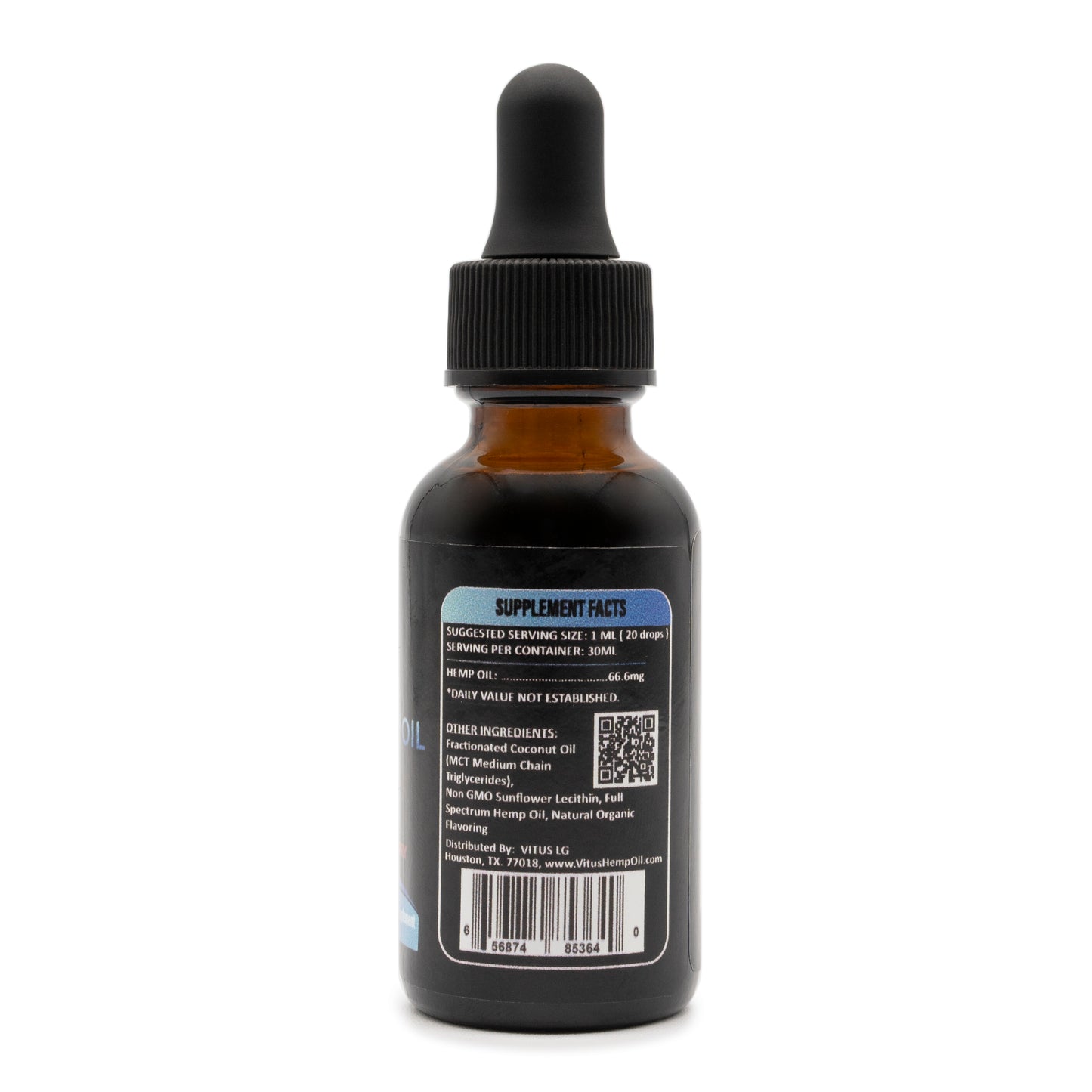 Vitus Hemp Oil 2000mg - Strawberry