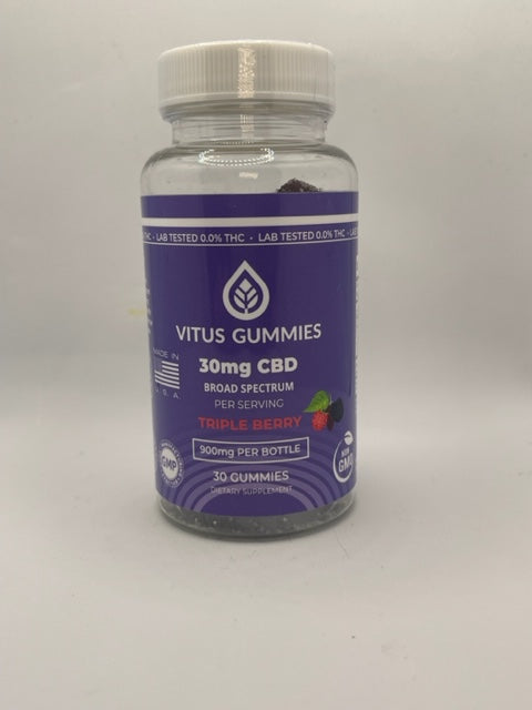 Vitus 30mg. Broad Spectrum Gummies